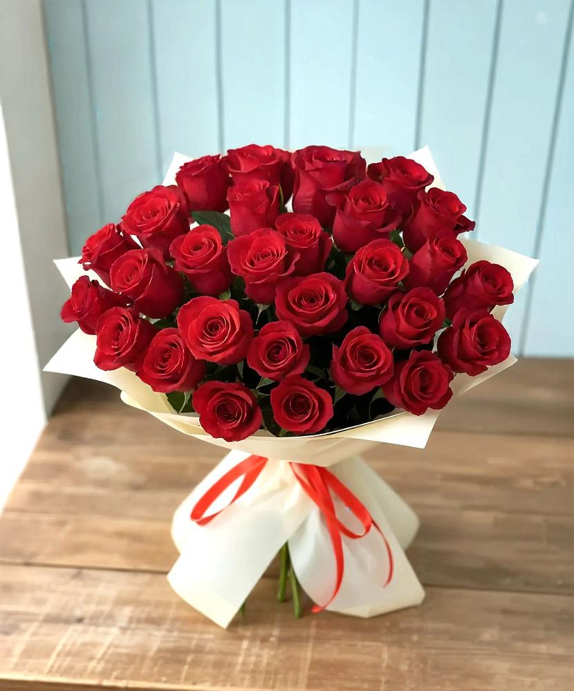 Букет 29 Красных роз в Кусье-Александровский