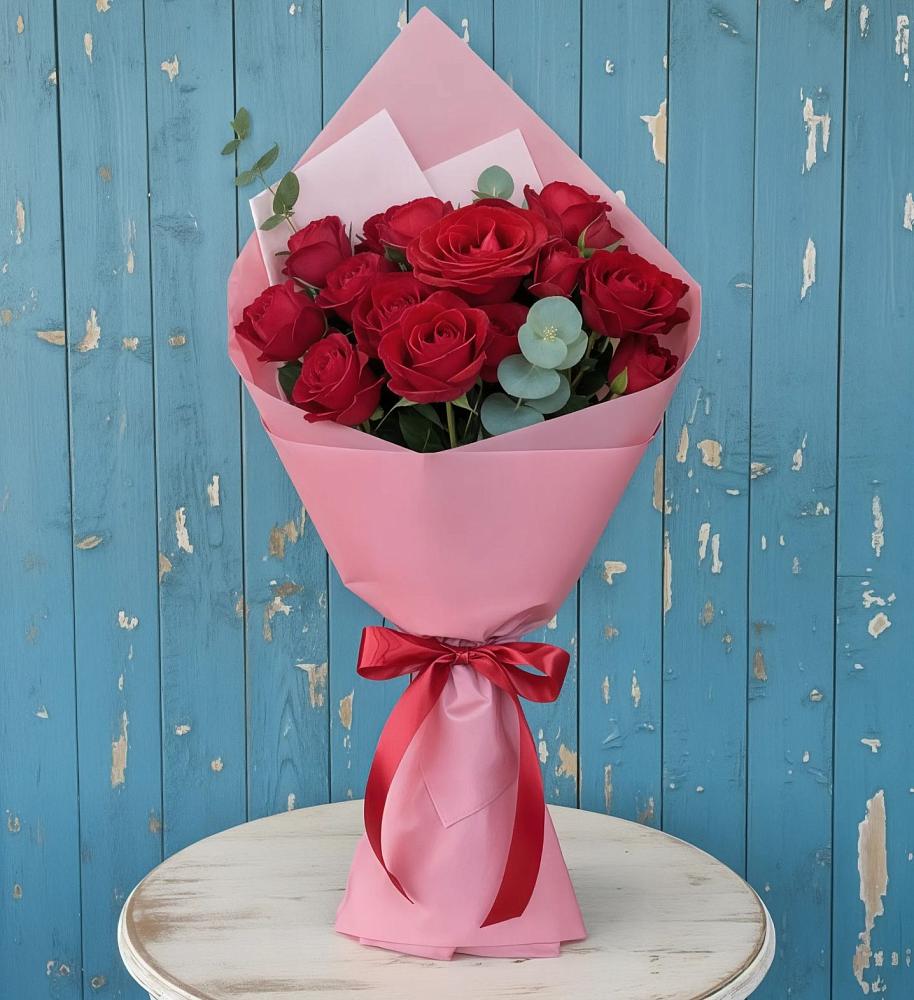 Букет цветов из: Розы в Кусье-Александровский