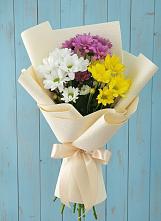 Букет цветов из:  Хризантемы в Кусье-Александровский