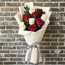 Букет цветов из:  Розы в Кусье-Александровский