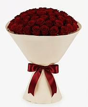 Букет 101 Бордовая роза Блэк Бакарра в Кусье-Александровский