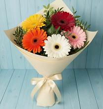 Букет цветов из:  Герберы в Кусье-Александровский