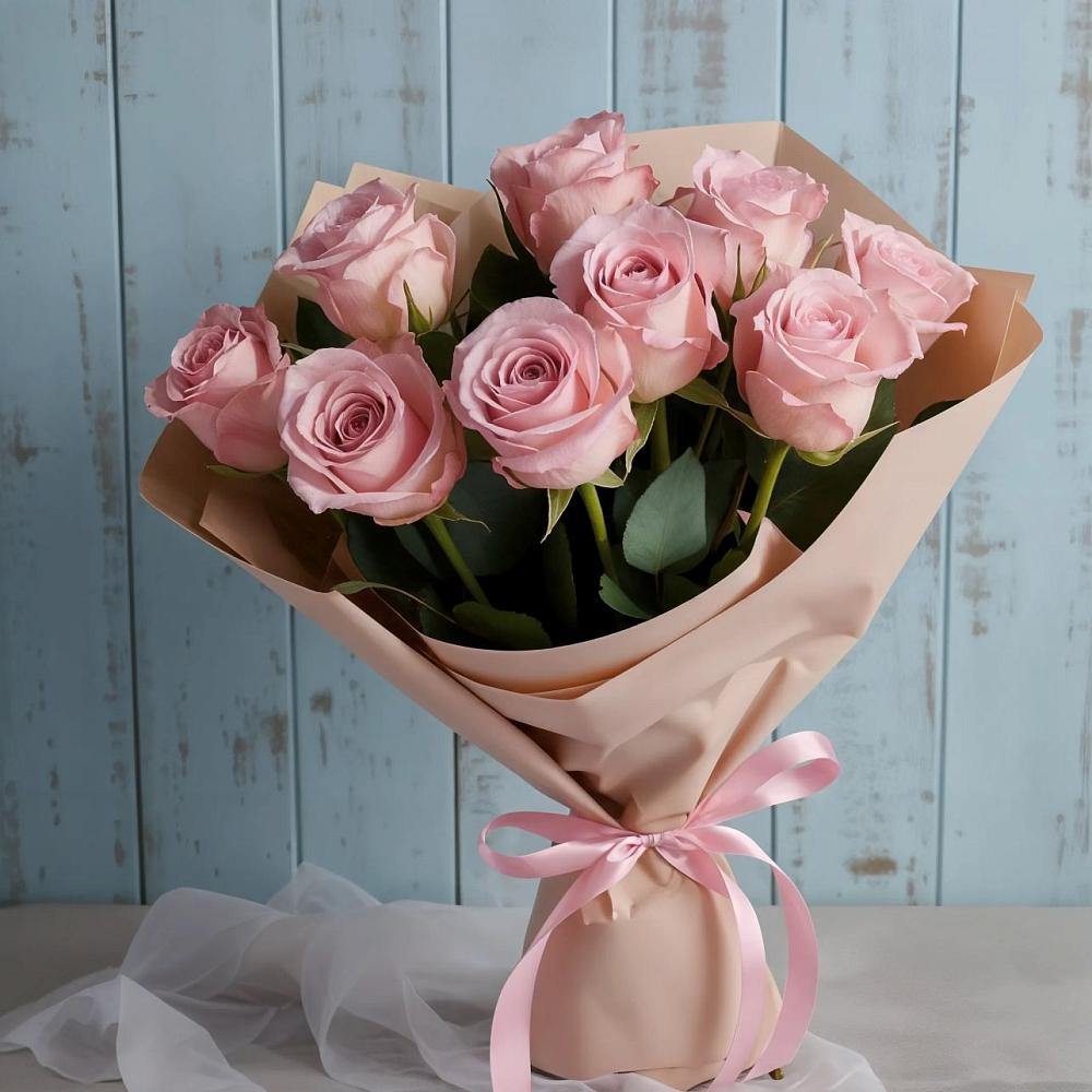 Букет цветов из: Розы в Кусье-Александровский