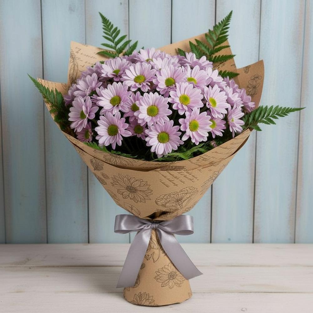 Букет цветов из: Хризантемы в Кусье-Александровский