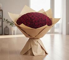 Букет 101 Красная роза в Кусье-Александровский