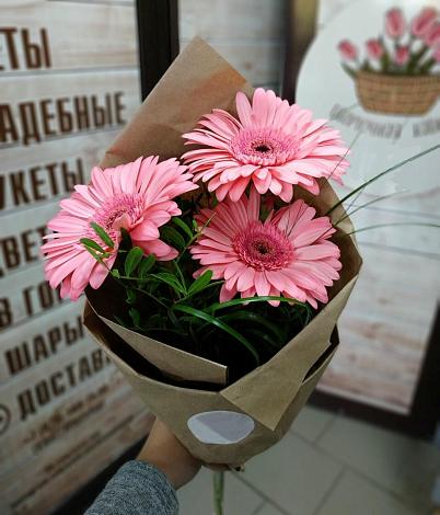Букет цветов из: Герберы в Кусье-Александровский