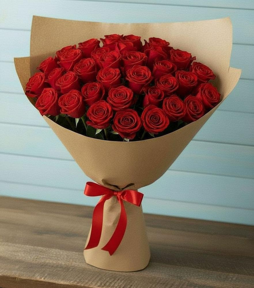 Букет Красные розы Милано в Кусье-Александровский