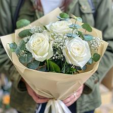 Букет Нежные грёзы в Кусье-Александровский Букет цветов из: Розы в Кусье-Александровский