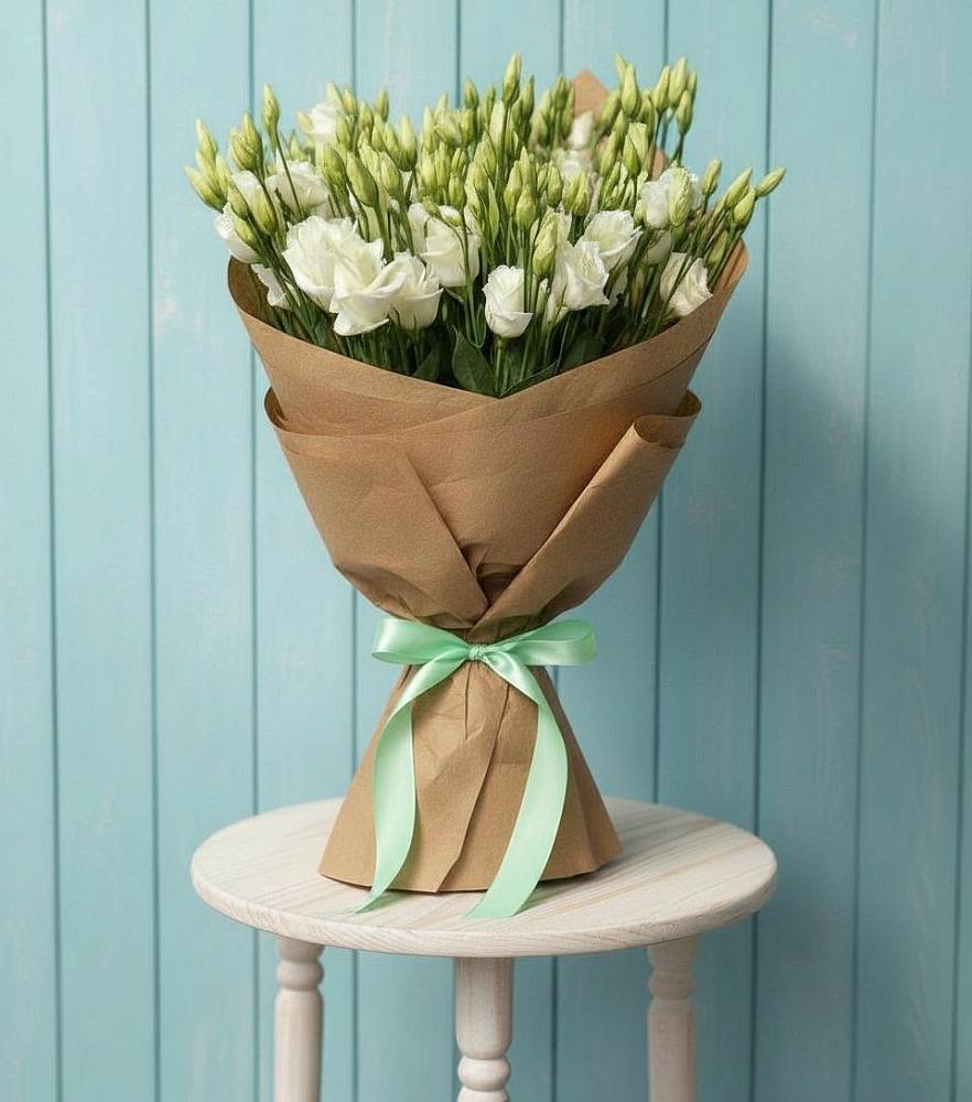 Букет цветов из: Лизиантусы в Кусье-Александровский