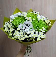 Букет цветов из:  Хризантемы #REPLACE_PRED# Кусье-Александровский