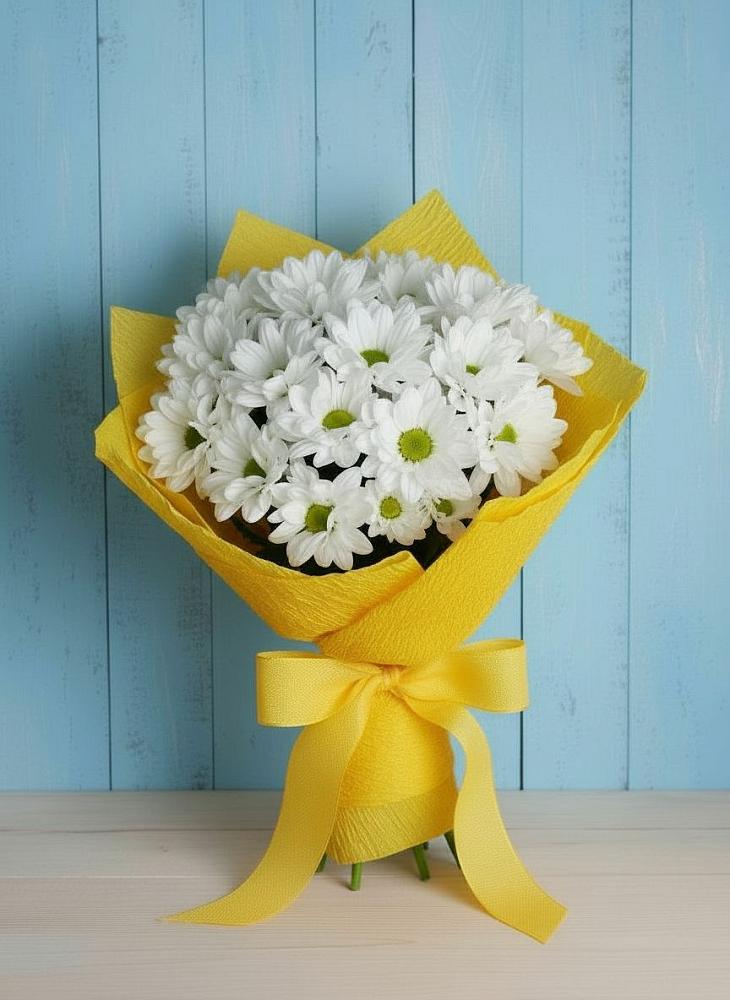 Букет цветов из: Хризантемы в Кусье-Александровский