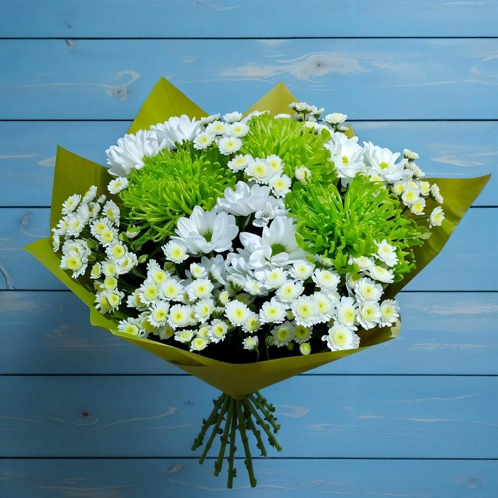 Букет цветов из: Хризантемы в Кусье-Александровский