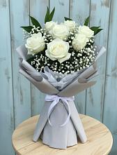 Букет цветов из:  Розы в Кусье-Александровский