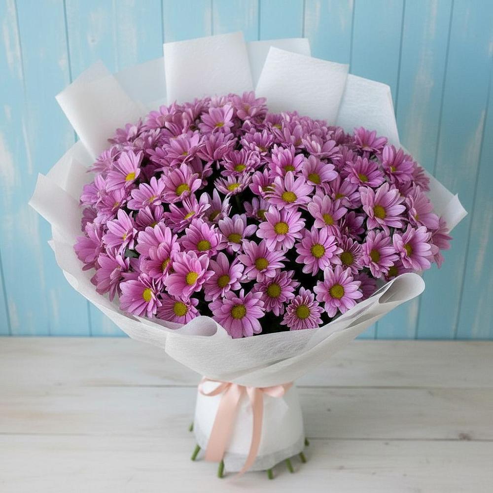 Букет цветов из: Хризантемы в Кусье-Александровский