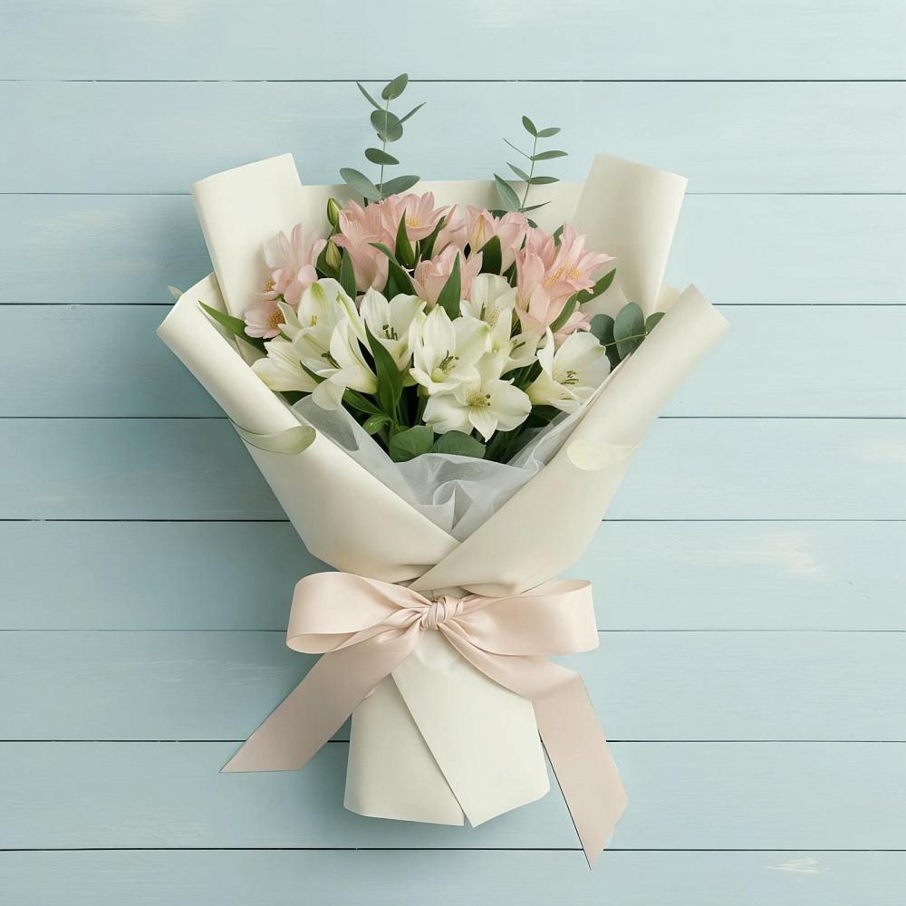 Букет цветов из: Альстромерии в Кусье-Александровский